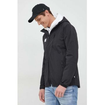 Resteröds geaca barbati, culoarea negru, de tranzitie
