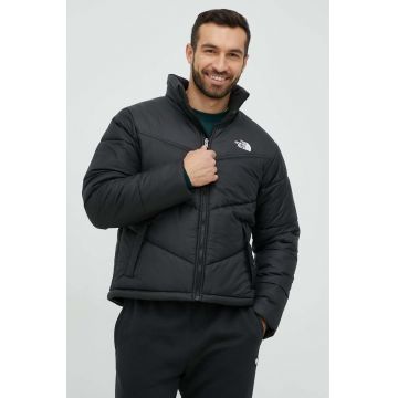 The North Face geaca Men’s Saikuru Jacket barbati, culoarea negru, de iarna