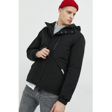 Tom Tailor geaca barbati, culoarea negru, de tranzitie