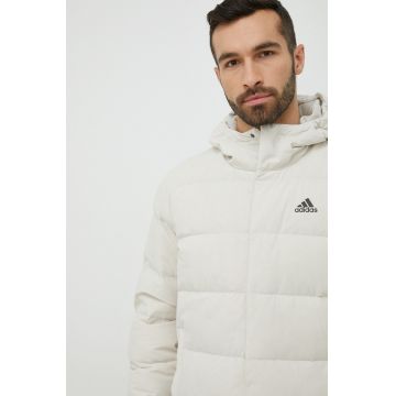 adidas geaca de puf barbati, culoarea bej, de iarna