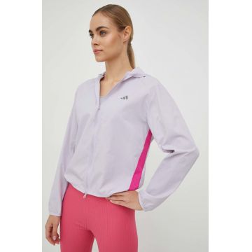 Adidas Performance jachetă de alergare Run It culoarea violet, de tranzitie