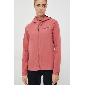 Adidas TERREX jacheta de exterior Multi culoarea roz, de tranzitie