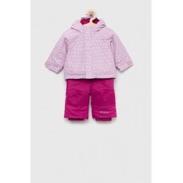 Columbia combinezon bebe culoarea roz