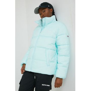 Tommy Jeans geaca femei, de iarna