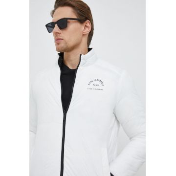 Karl Lagerfeld geaca cu doua fete barbati, culoarea negru, de iarna