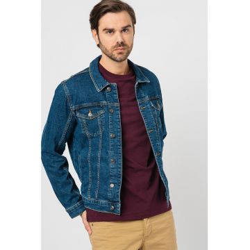 Jacheta uni de denim