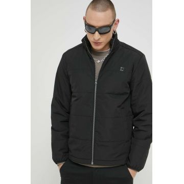 Only & Sons geaca barbati, culoarea negru, de tranzitie