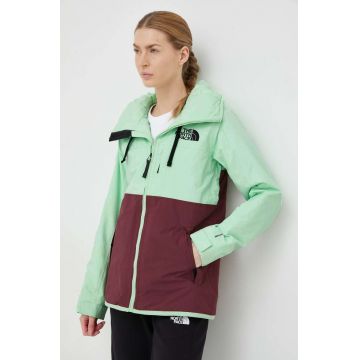 The North Face geaca Superlu culoarea verde