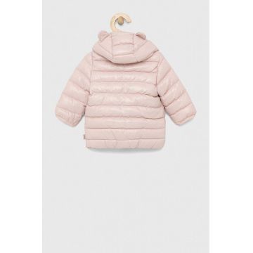 United Colors of Benetton geaca bebe culoarea bej