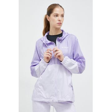 geacă Columbia Flash Forward Windbreaker frosted purple 1585911 1585911-691