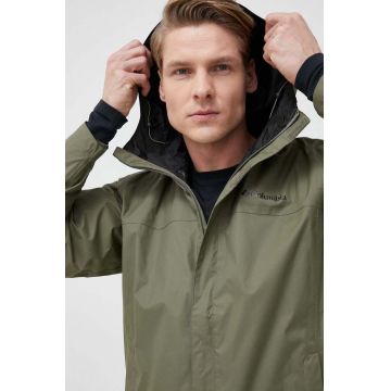 Columbia geacă outdoor Watertight II culoarea verde