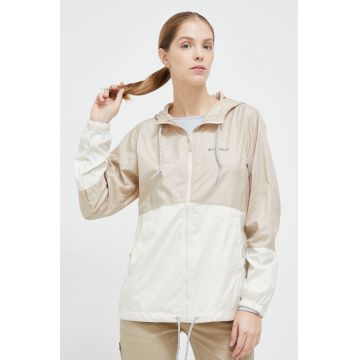 Columbia windbreaker Flash Forward culoarea bej