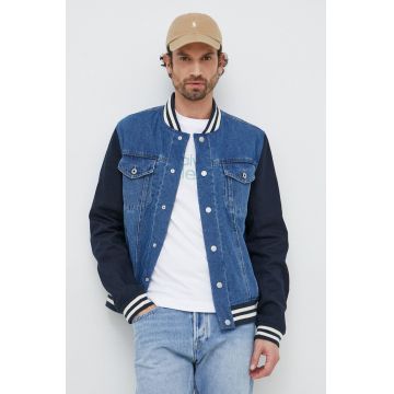 Pepe Jeans geaca bomber Unity barbati, de tranzitie