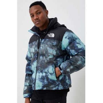 The North Face geaca de puf m printed 1996 retro nuptse jacket barbati, de iarna