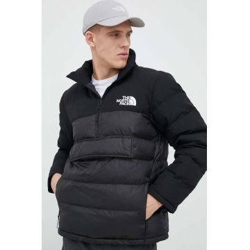 The North Face geaca HMLYN SYNTH INS ANORAK barbati, culoarea negru