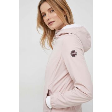 Colmar geaca femei, culoarea roz, de tranzitie