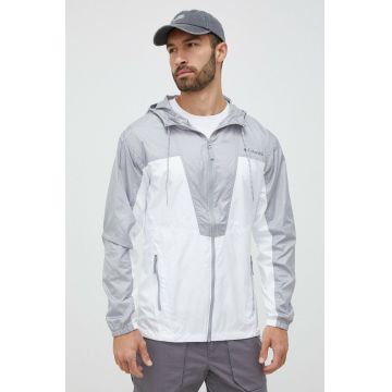 Columbia geaca barbati, culoarea alb, de tranzitie