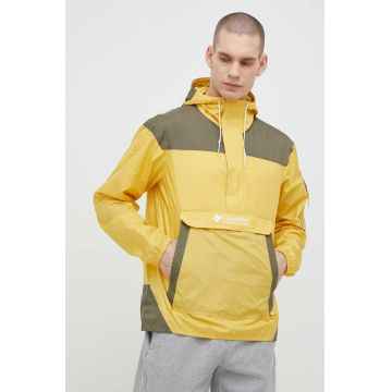 Columbia geaca barbati, culoarea galben, de tranzitie