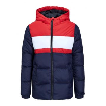 Jack & Jones - Geaca matlasata cu gluga