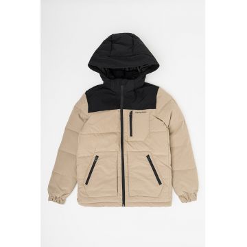 Jack & Jones - Geaca matlasata cu gluga detasabila