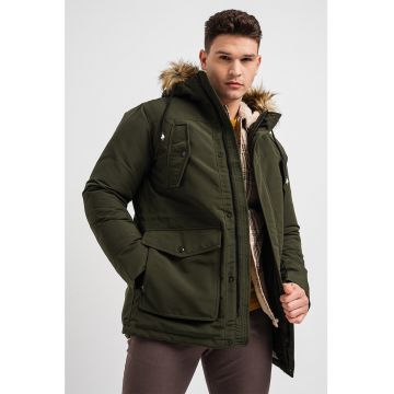 Jack & Jones - Geaca parka cu finisaj rezistent la apa Timo