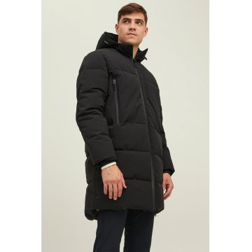 Jack & Jones - Geaca parka cu vatelina cu gluga