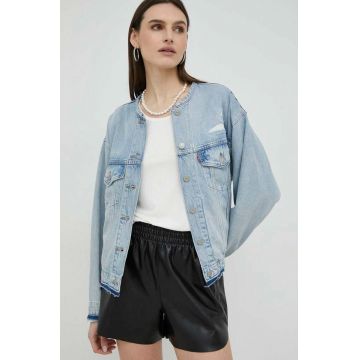 Levi's geaca jeans femei, de tranzitie, oversize