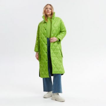 Sinsay - Jachetă cu cordon în talie - Verde Sinsay - Jachetă cu cordon în talie - Verde