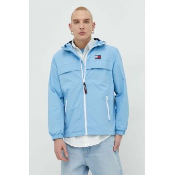 Tommy Jeans geaca barbati, de tranzitie