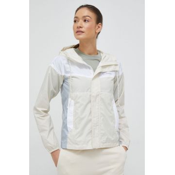 Columbia geacă femei, culoarea bej, de tranzitie 1989523-100