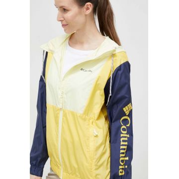 Columbia windbreaker TERREX Lily Basin culoarea galben 2034931