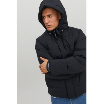 Jack & Jones - Geaca matlasata cu gluga