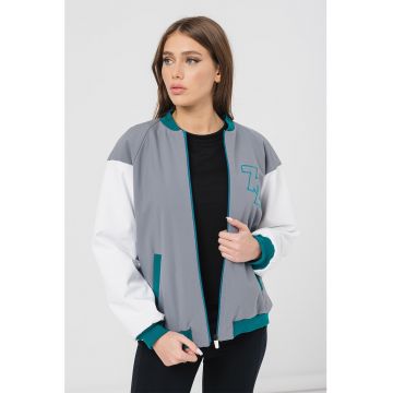 Jacheta bomber cu maneci raglan