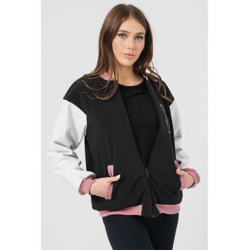 Jacheta bomber cu maneci raglan