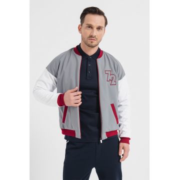 Jacheta bomber cu maneci raglan