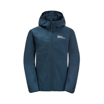 Jack Wolfskin geaca copii SOLYD JACKET K culoarea albastru marin