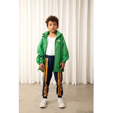 Mini Rodini geaca copii culoarea verde