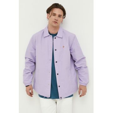 Dickies geaca barbati, culoarea violet, de tranzitie