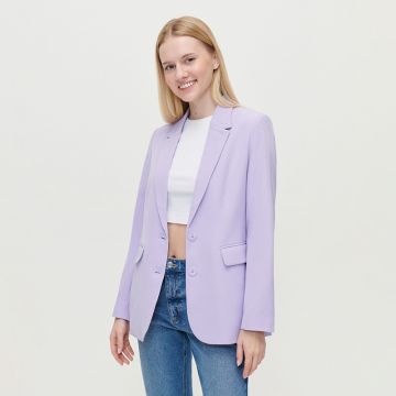 House - Blazer cu un singur nasture - Violet