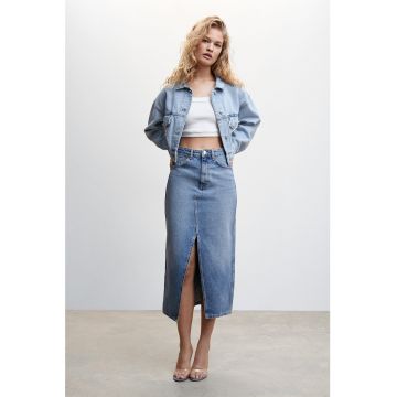 Jacheta crop din denim Anne