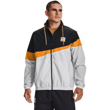 Jacheta cu aspect colorblock - pentru fitness