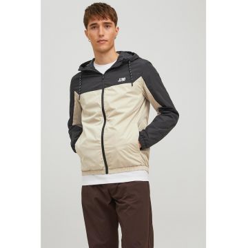Jack & Jones - Jacheta usoara cu model colorblock Dover