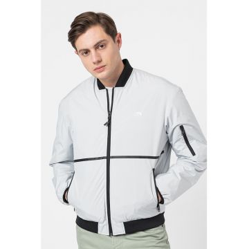 Jack & Jones - Jacheta bomber cu garnituri contrastante Air