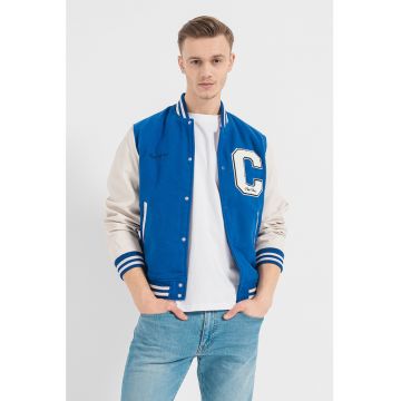 Jack & Jones - Jacheta bomber din amestec de lana