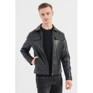 Jack & Jones - Jacheta cu buzunare pe piept Rocky