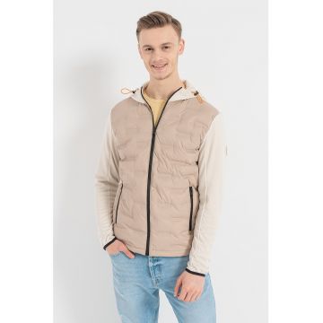 Jack & Jones - Jacheta cu fermoar si gluga