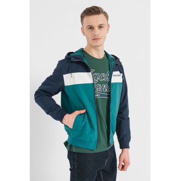Jack & Jones - Jacheta usoara cu gluga ajustabila Rush