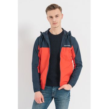 Jack & Jones - Jacheta usoara cu model colorblock Dover