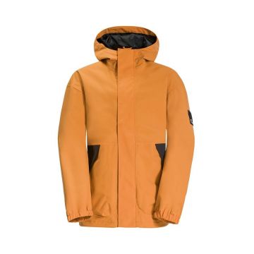 Jack Wolfskin geaca copii TEEN 2L JACKET Y culoarea galben