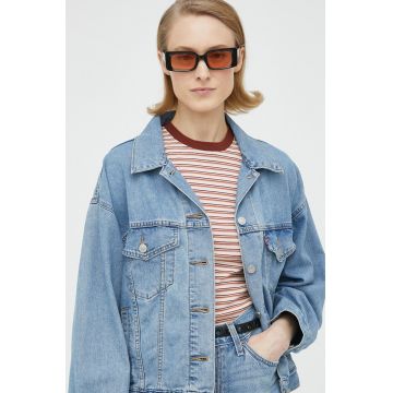 Levi's geaca jeans femei, de tranzitie, oversize